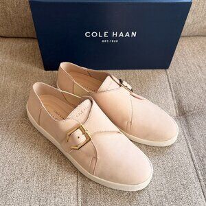 Brand New Cole Haan Grandpro Spectator Monk in Original Box Creamy Rose Size 8.5